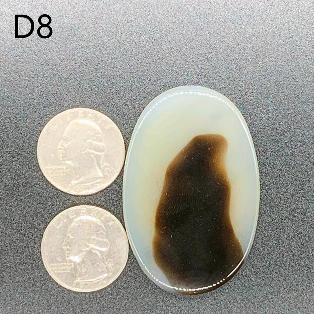 The Devil in the Stone---Natural Scenic Agate, Jewelry Making Stones